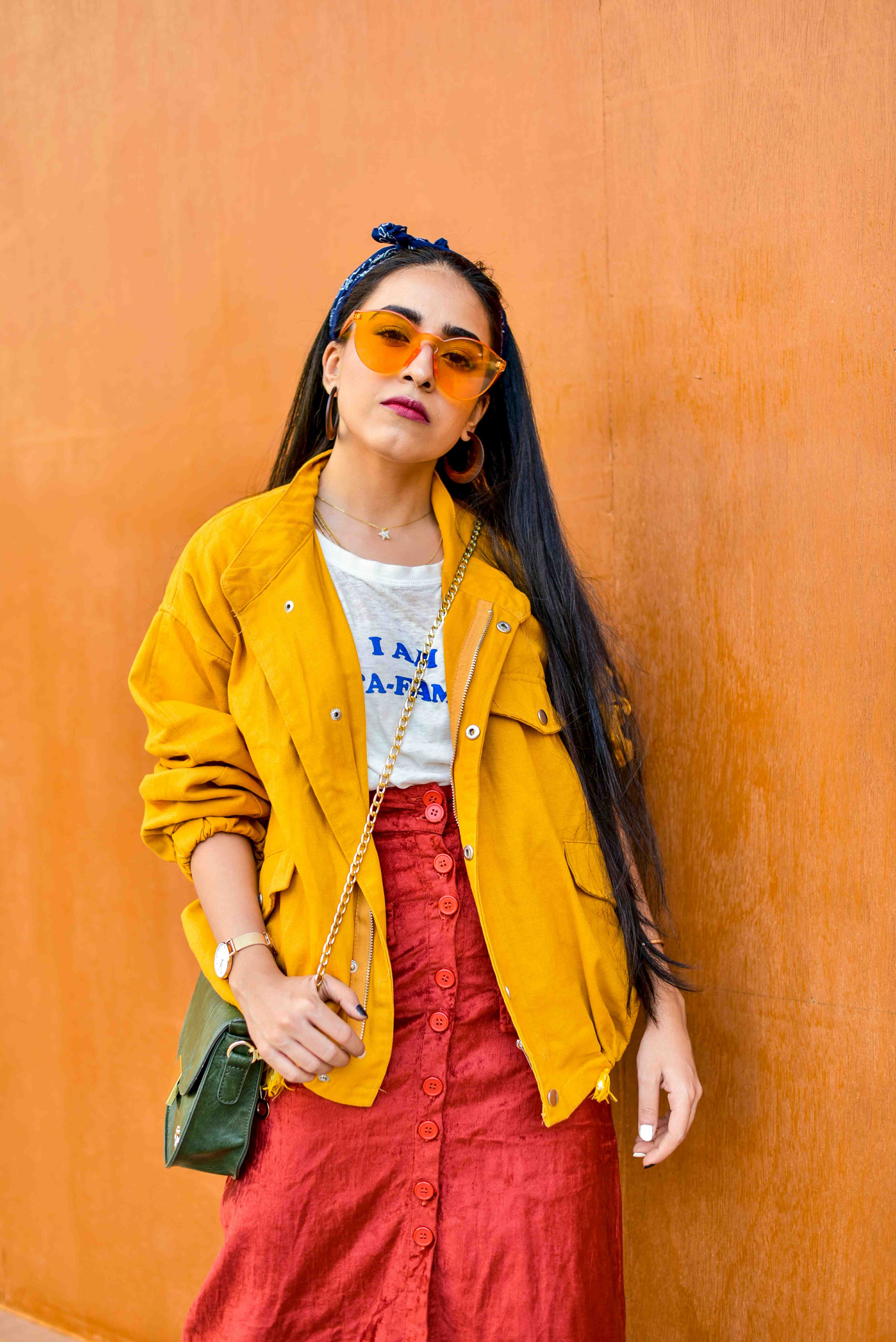 yellow, pantone color, mustard street style, streetstyle, indian street style, blogger fashion, blogger outfit, outfits, ootd, yellow outfit, yellow jacket, mustard jacket, mustard street style, 2018 color forecast,